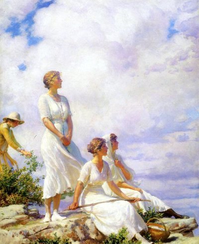 Summer Clouds by Charles Courtney Curran